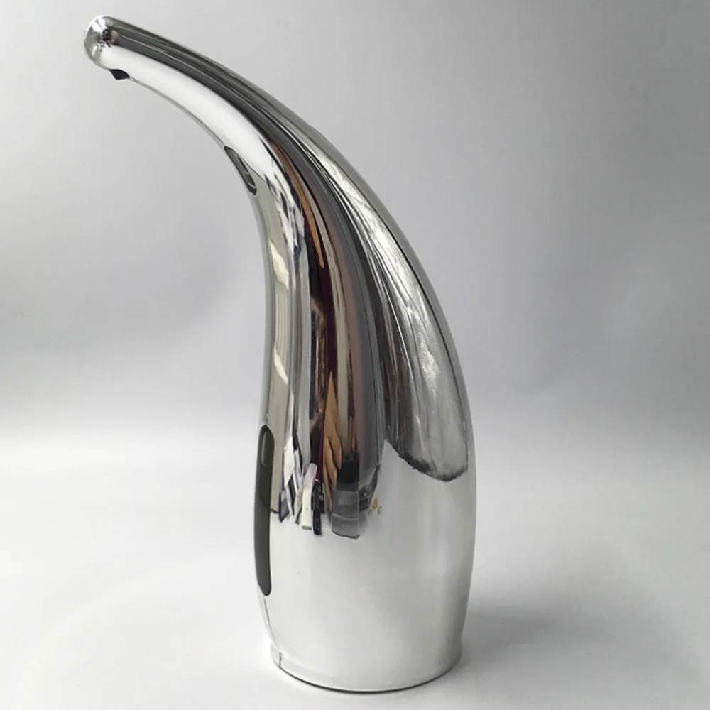 

White Soap dispenser Touchless Automatic ABS Soap Dispenser Motion Sensor Hand Free Dish Soap for Kitchen and Bathroom without B