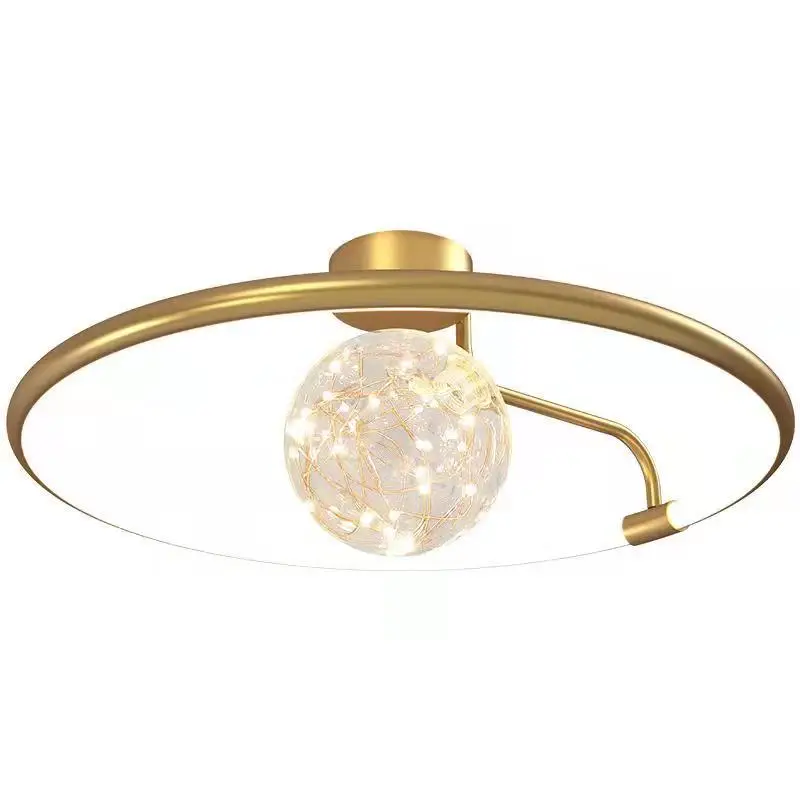 

Потолочная лампа для спальни, гостиной, столовой, домашний потолочный светильник, скандинавский роскошный Ресторан