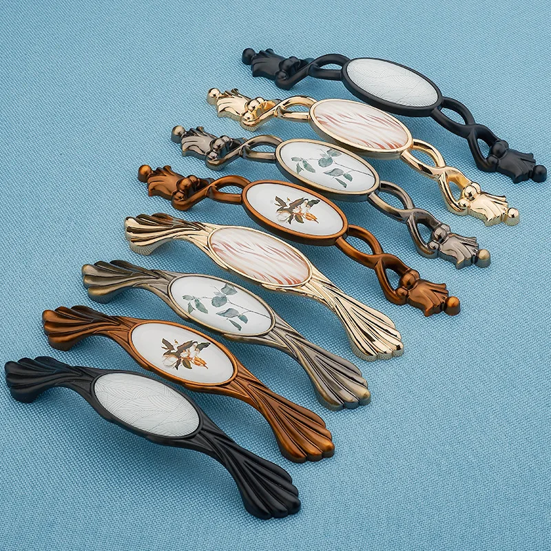 Дверные ручки американские для антикварной мебели выдвижные ящики кухонного