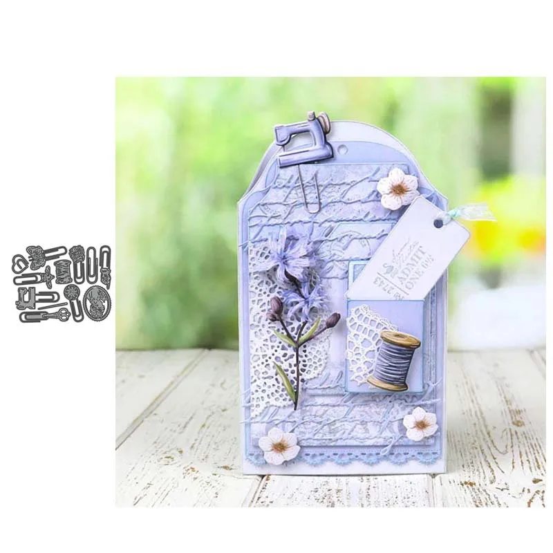 

Paper Clip Metal Cutting Dies Scrapbooking Craft Mold Cut Die Stencil Handmade Paper Card Make Template Embossing 2021