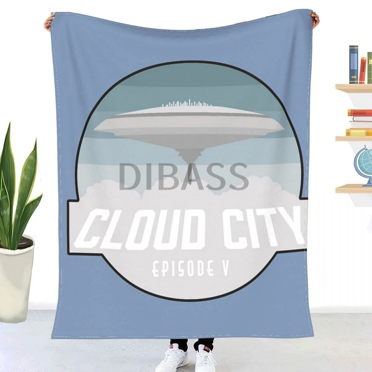 

TESB Patch Comforter 3D Printed Flannel Throw Blanket