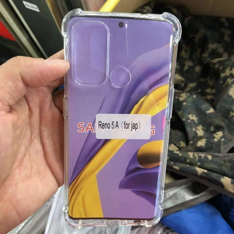 Противоударный чехол с подушкой безопасности для Oppo Reno 3 A 3A Reno5A японский силикон