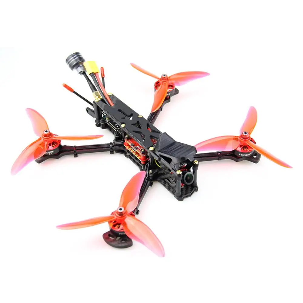 Гоночный Дрон HGLRC Sector 5 V2 FPV с F722 fc 60A 4 в 1 ESC 2306 Motor MT v4S Tx/6s|Радиоуправляемые