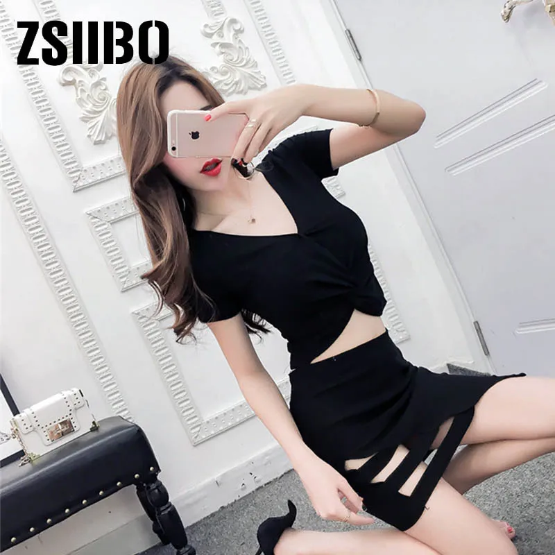 Женская облегающая мини-юбка черная Готическая короткая юбка с высокой талией