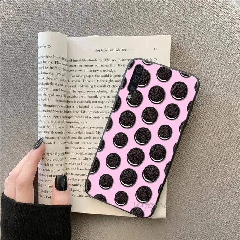 

Oreo Phone Case For Samsung galaxy S note 7 8 9 10 20 fe edge A 6 10 20 30 50 51 70 lite plus Soft Silicone Funda