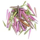 Бесплатная доставка, 200 шт., фурнитура для ретро-сережек-подвесок с акриловыми шипами, 2,2 см3,5 см5,3 см, Ювелирная фурнитура