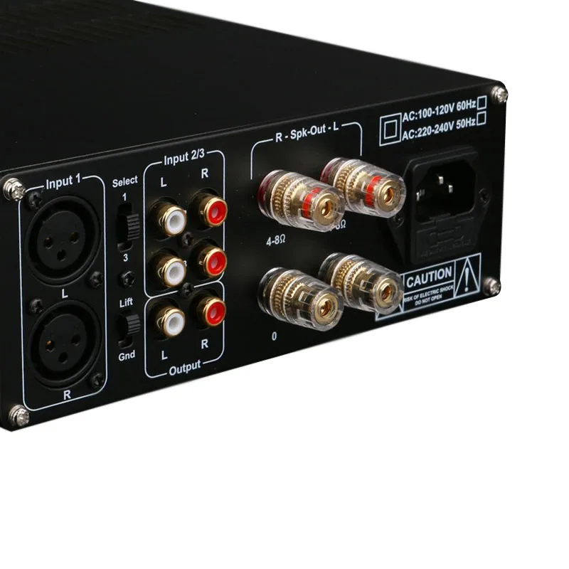 HIFI аудио IRFP9140/140 MOS трубка усилитель мощности Preamp 130 Вт + стерео домашний кинотеатр