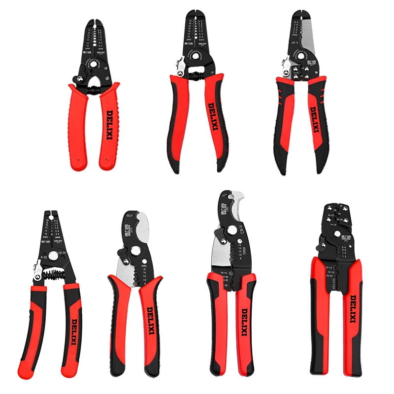 

High quality Cable Wire Stripper Cutter Crimper Automatic Multifunctional TAB Terminal Crimping Plier Tools