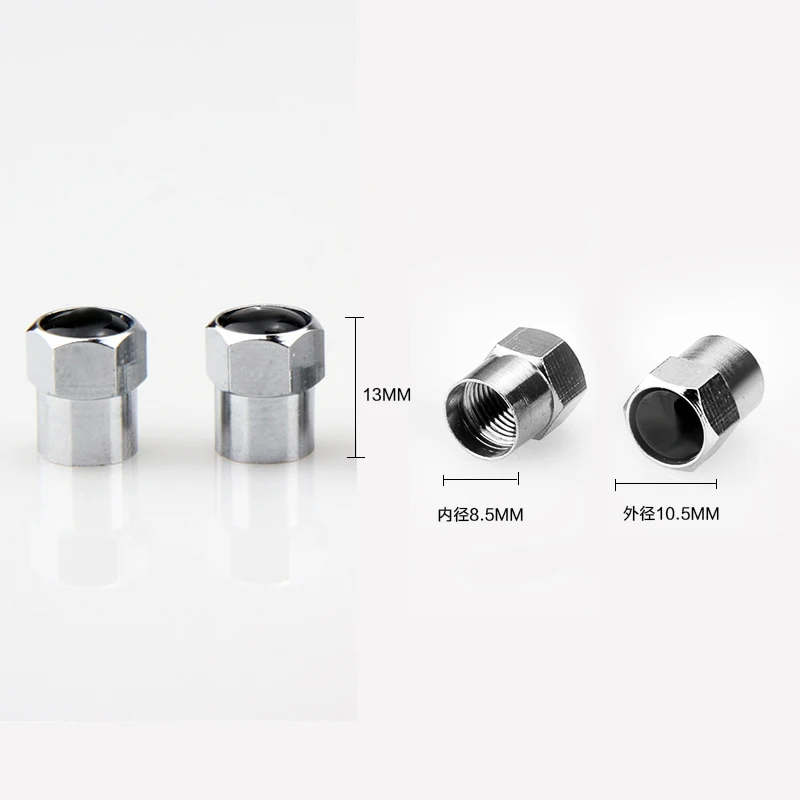 Металлическая крышка стержня автомобильного колеса колпачки клапанов шин