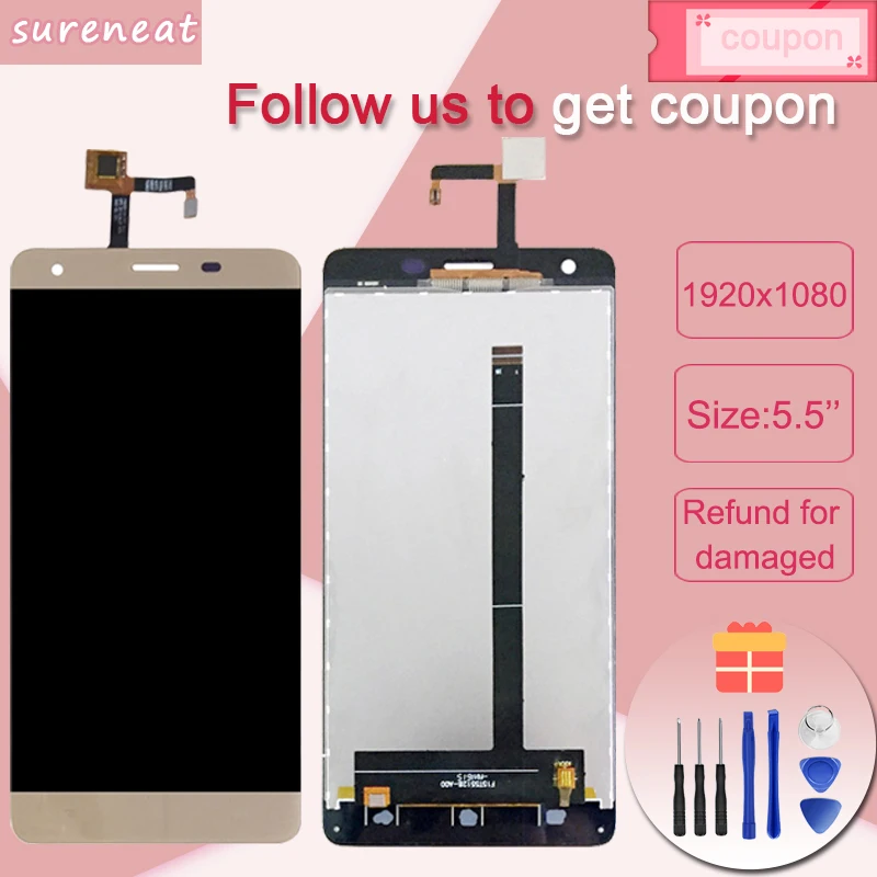 5 &quotдля Oukitel K6000/K6000 Pro ЖК дисплей в мобильный телефон Дисплей + кодирующий