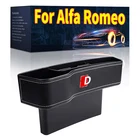 Кожаный ящик для хранения на переднее сиденье автомобиля, органайзер для Alfa Romeo 159 147 155 166 Giulietta Spider GT Stelvio Giulia