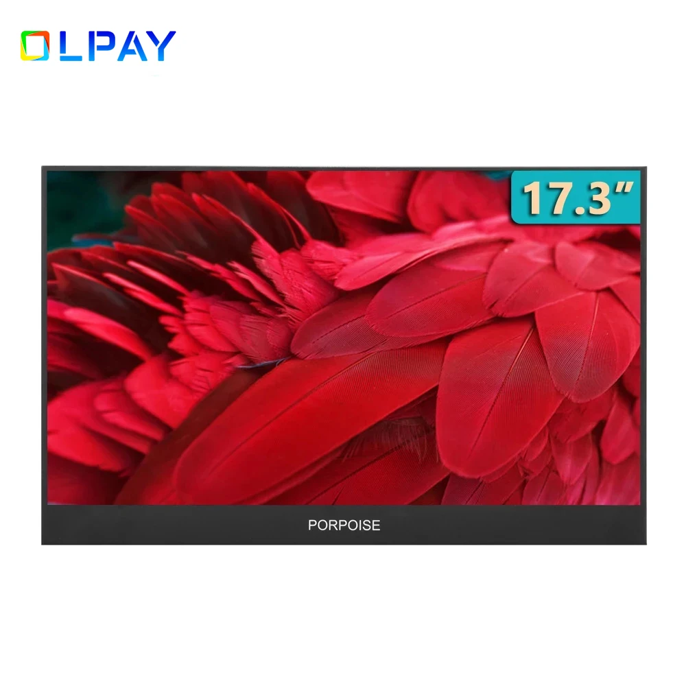 

17.3 inch Game Portable Screen 1920x1080 HDR IPS 60Hz Display Type C for Ps4 Xbox NS Switch Laptop Mobile Phone USB Monitor