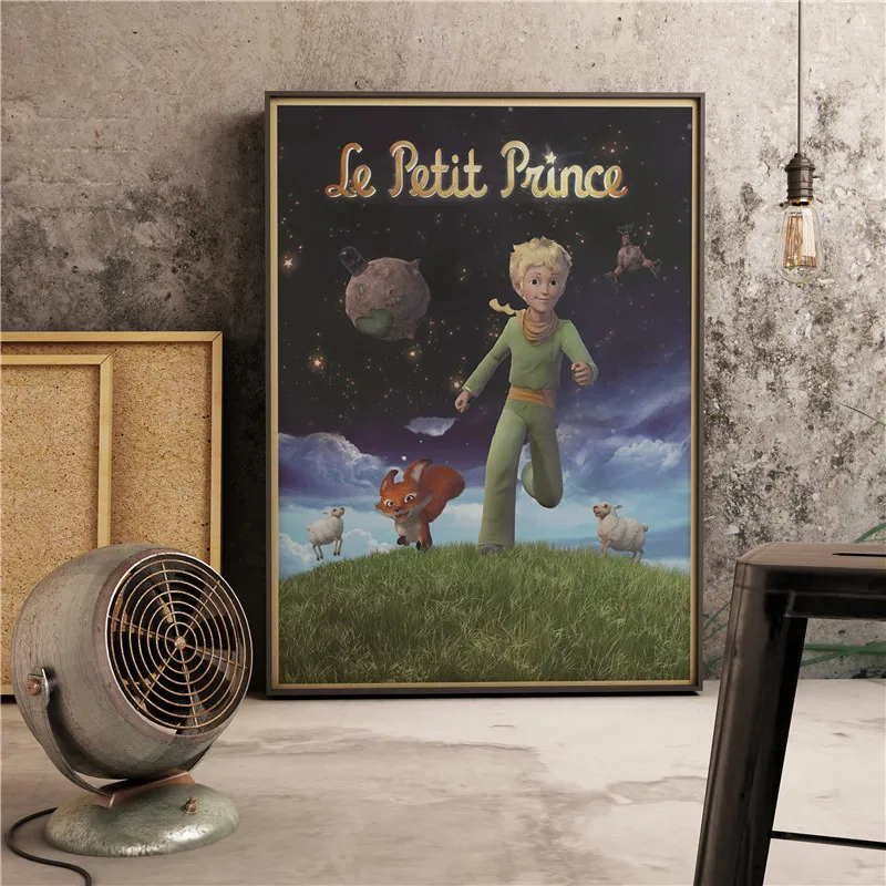 Детская Настенная картина с изображением Маленького принца | Дом и сад
