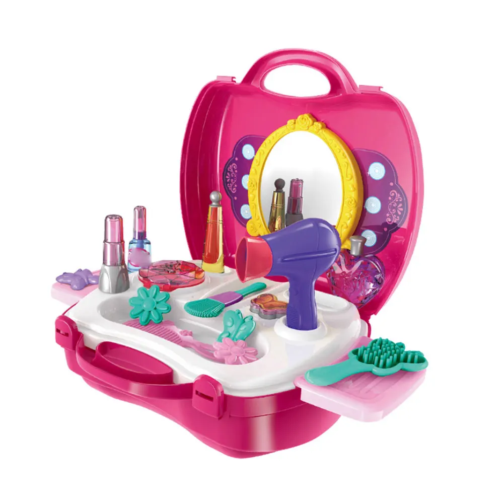 1 комплект детская коробка для макияжа игрушки мини ювелирные изделия туалетный