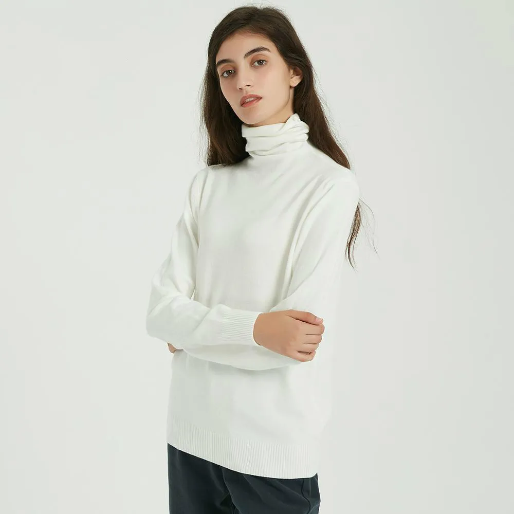 Женская Мягкая однотонная Трикотажная футболка с длинным рукавом повседневный