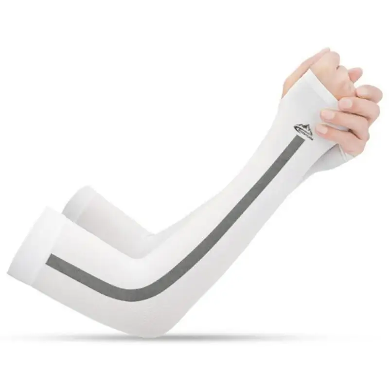 

Arm Warmers Sun UV Outdoor Sport Hiking Cycling Arm Sleeve Cover Ice Silk Sleeve Sports Safety Accessories in stock