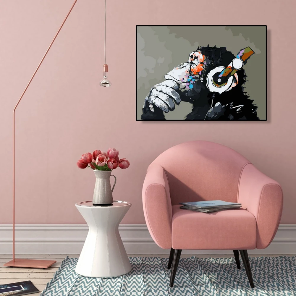 Набор для рисования по номерам без рамки|Рисование и каллиграфия| |