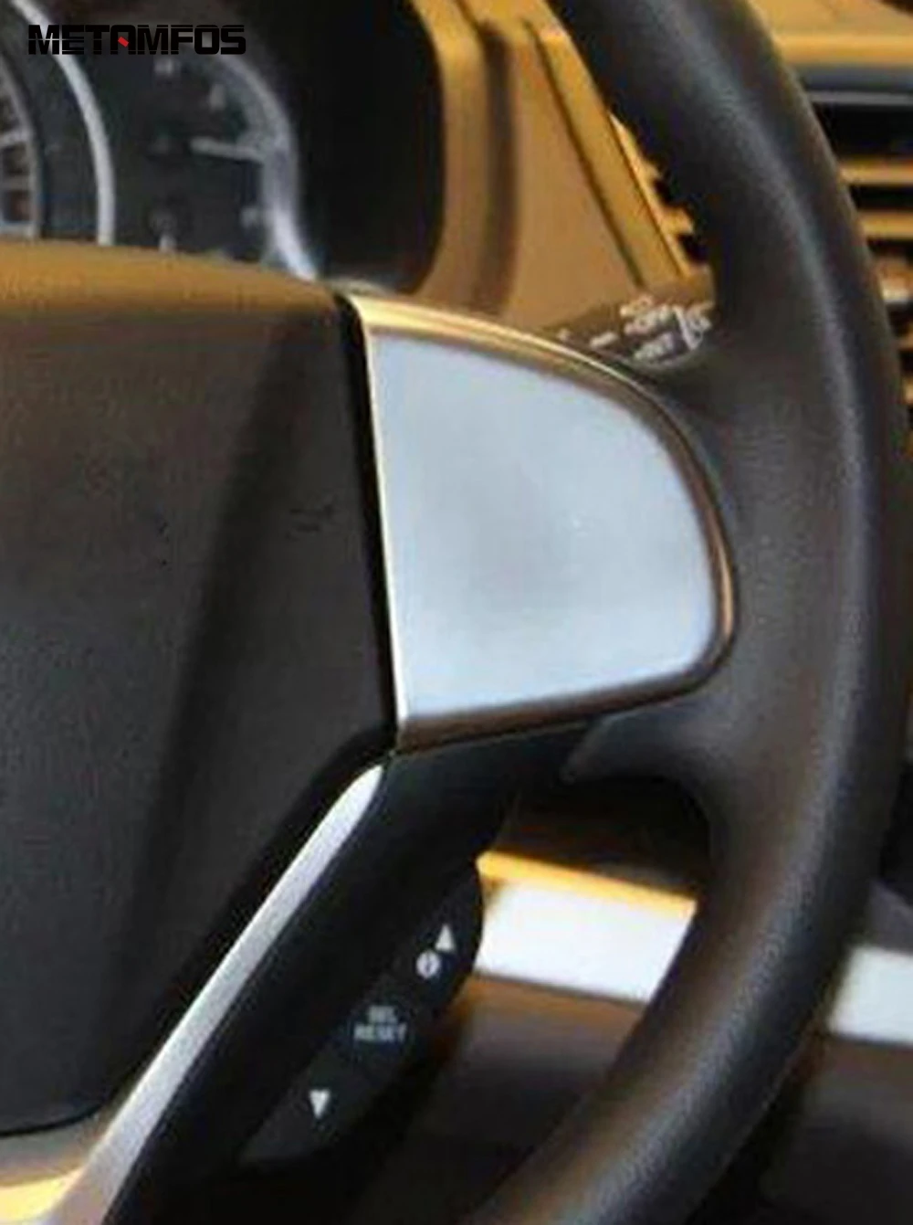 Для Honda CR-V CRV 2012 2013 2014 2015 матовая накладка на руль декоративная рамка аксессуары