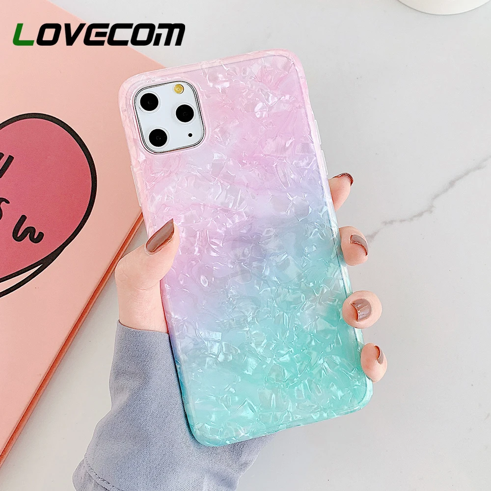 Чехлы LOVECOM Dream для iPhone 11 Pro Max XS XR 6 6S 7 8 Plus X мягкие IMD на весь корпус задняя крышка