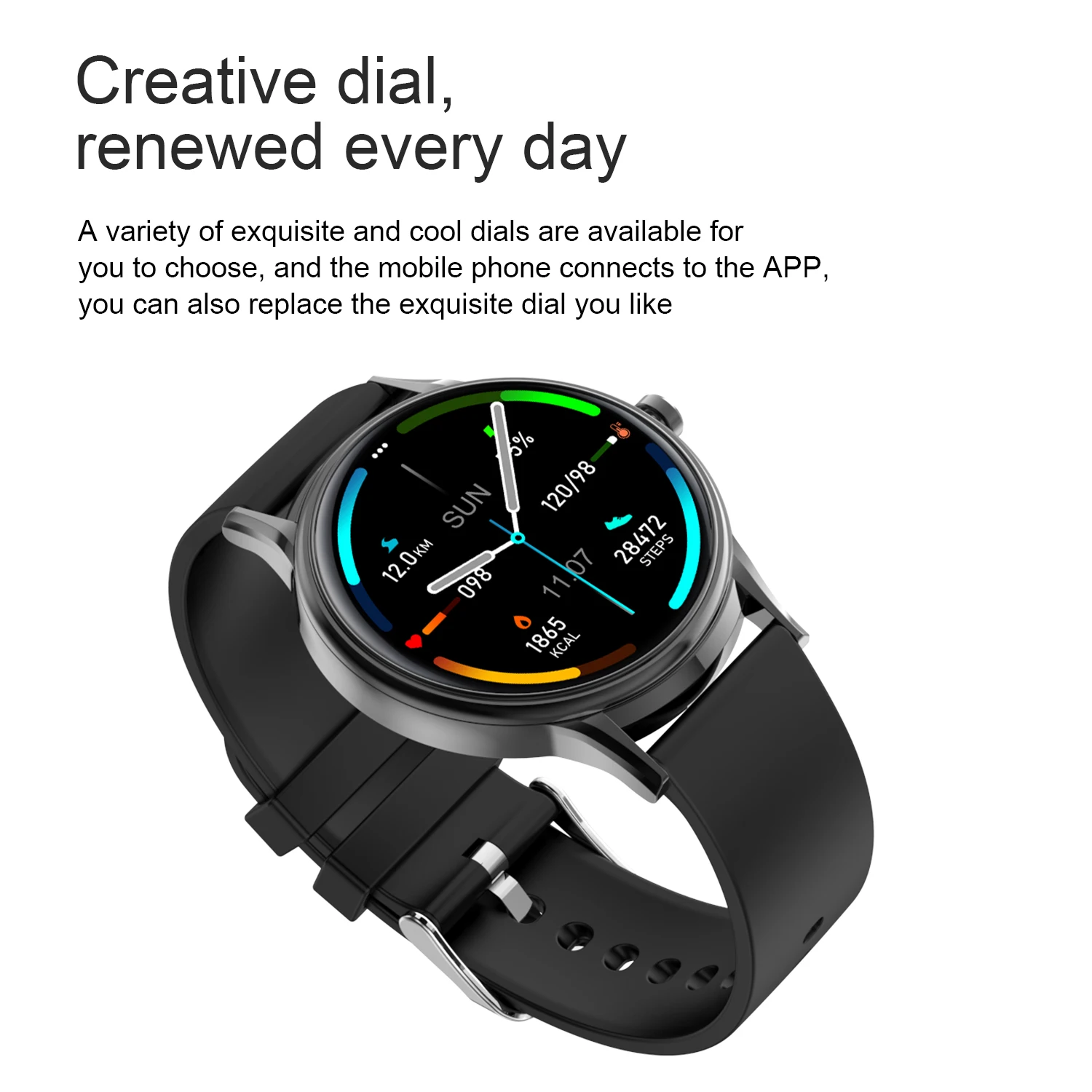 

Lamate LC8 1.32 inch 2021 Smart Watch Men Full Touch Fitness Tracker IP67 Waterproof Women Smartwatch for Xiaomi phone