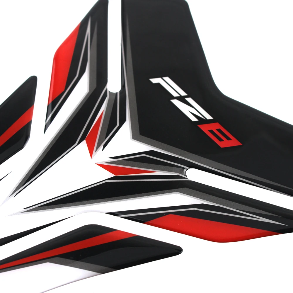New 3D Motorcycle Tank Pad Protector Decal Stickers Case for Yamaha FZ8 Fazer FZ 8 With logo | Автомобили и мотоциклы