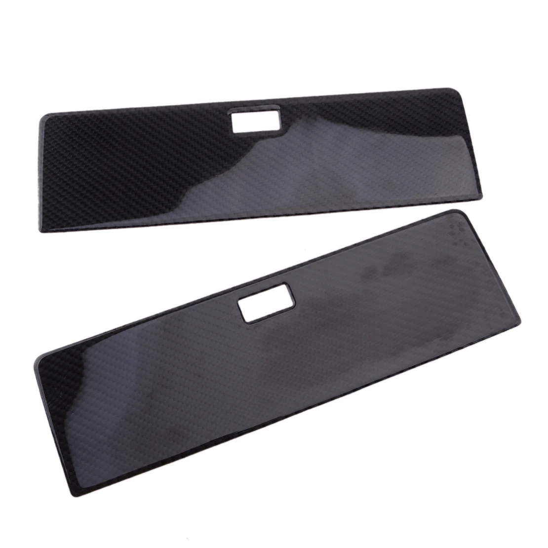

2 шт. углеродного волокна заднего сиденья Коробка для хранения Стикеры Накладка подходит для Nissan 350Z 2006 2007 2008 2009 самоклеющиеся