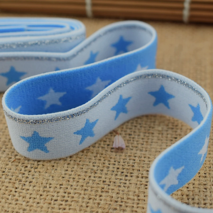 Жаккардовые эластичные ленты #343 одежда детская лента для волос кружевная