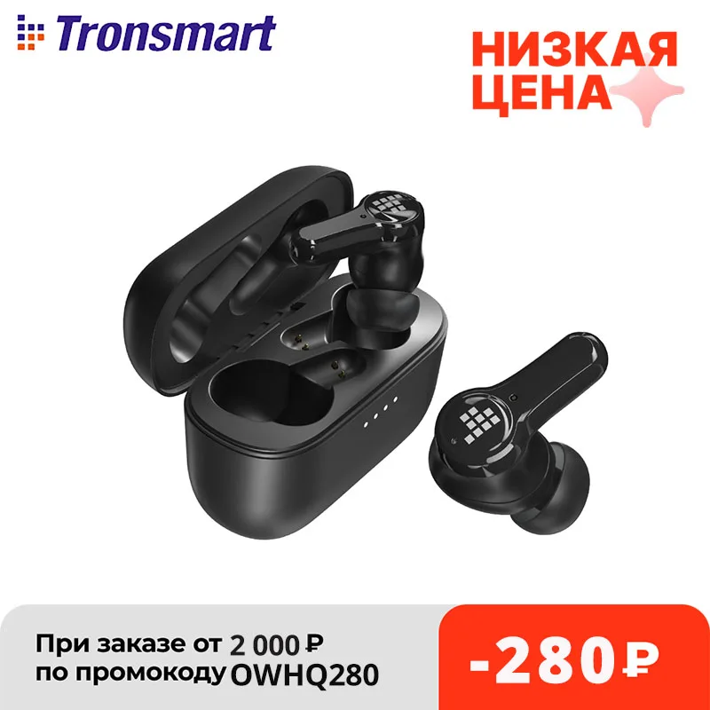 

Tronsmart Onyx Apex Bluetooth-наушники Tronsmart Onyx Apex с активным шумоподавлением