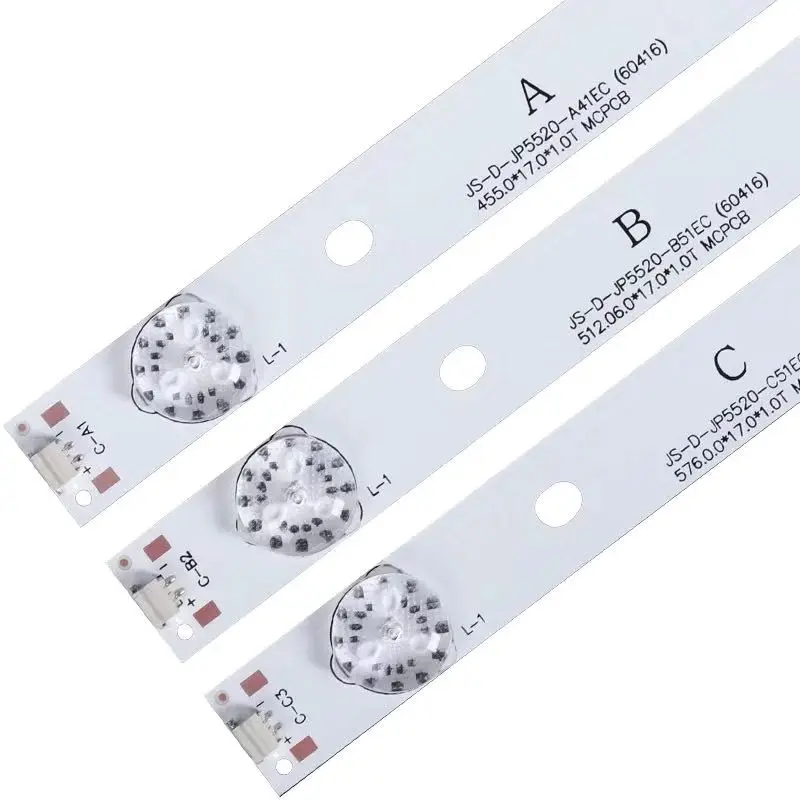 Оригинальный светодиодный Подсветка полосы 55 дюймов ТВ JS-D-JP5520-A41EC JS-D-JP5520-B51EC