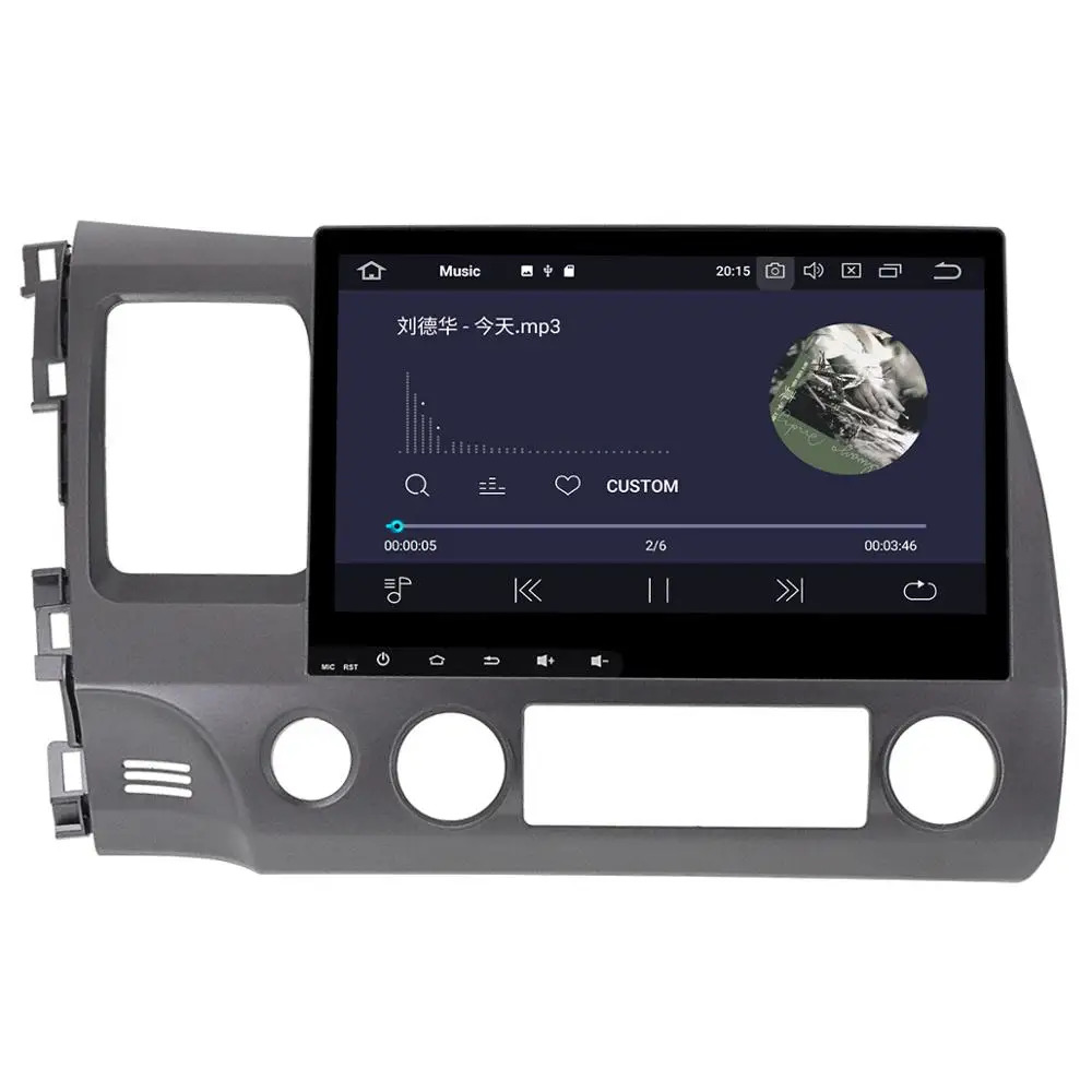 

Android 9 4+64G With DSP For Honda CIVIC 2006-2011 Car No DVD video player Multimedia GPS navigation Radio Tape
