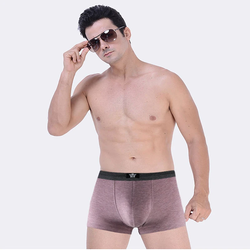

3Pcs/Lot Cotton Men Underwear Solid Color Panties Breathable Briefs Adult Large Size L-4XL Convex Pouch Antibacterial Boy Gift