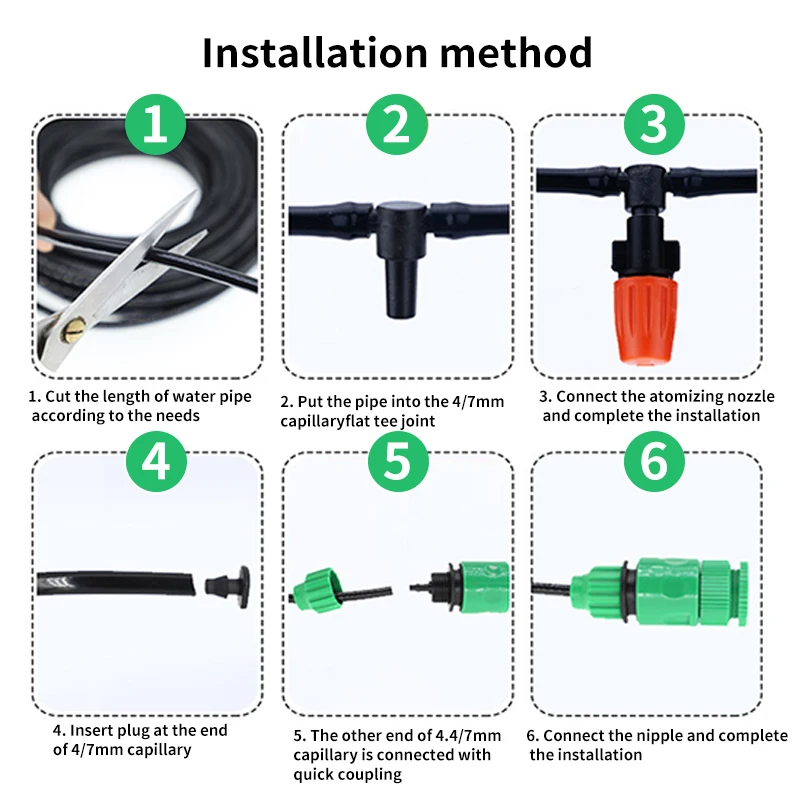 Система капельного орошения система автоматического полива садовый шланг