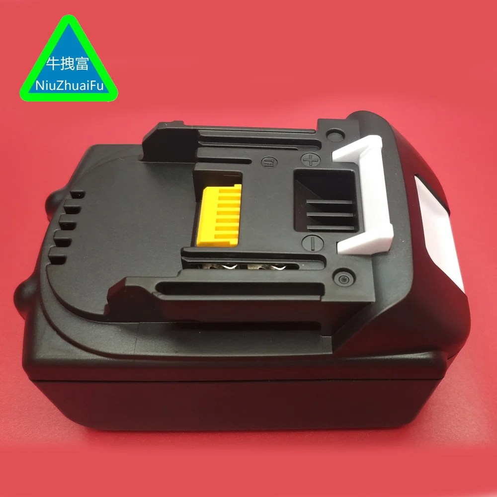 NiuZhuaiFu BL1860 литий ионный аккумулятор для Makita 18В BL1840 BL1850 BL1830 BL1860B LXT 400 Заводская