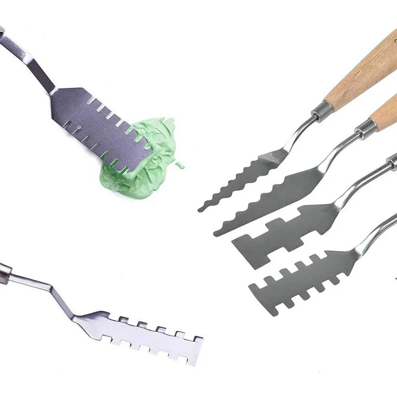 13 шт. масляная краска набор ножей для шпателя профессиональная палитра шпатель