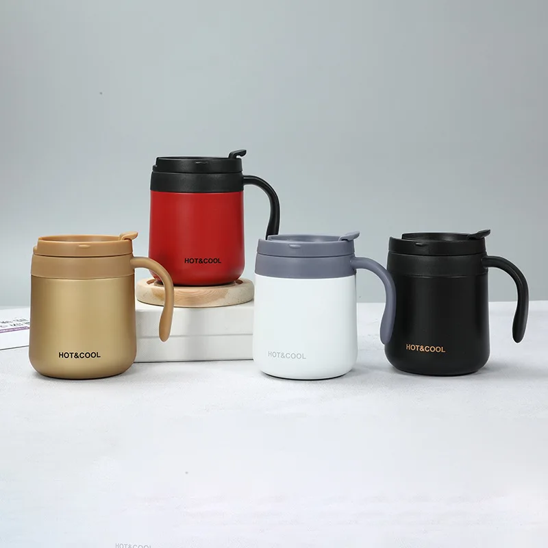 Простая Офисная кофейная чашка эффективная теплоизоляционная кружка термос из