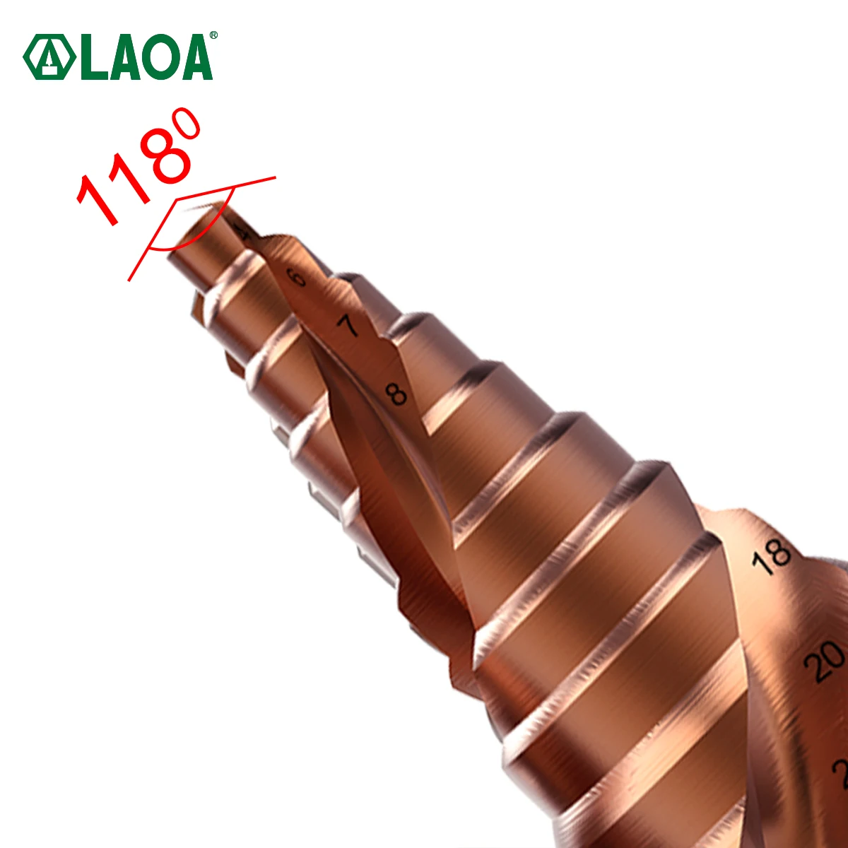 Сверло LAOA M35 с шестигранным и треугольным HSS-CO 3-13 мм/4-22 мм/4-32 мм | Инструменты