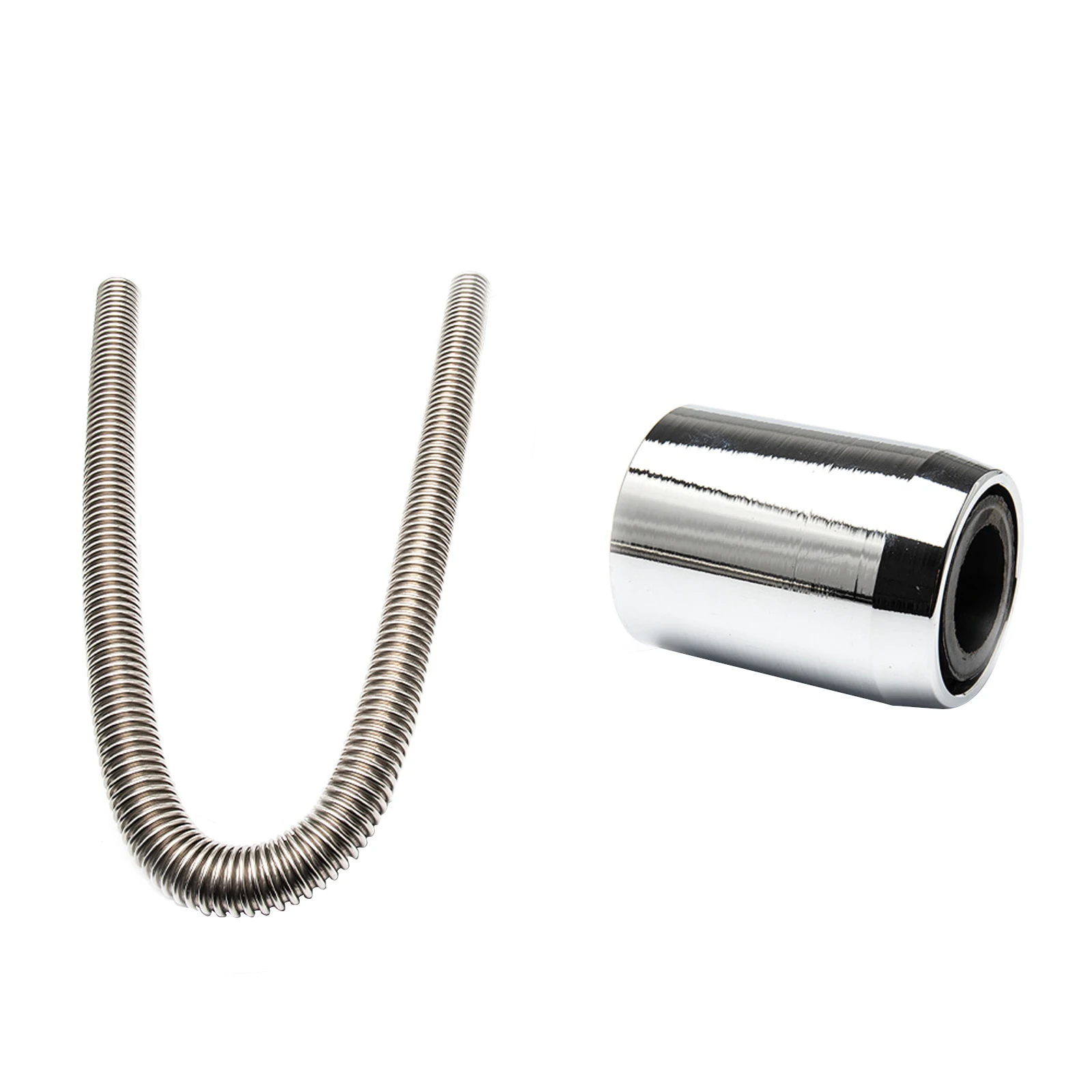 

Stainless Steel Radiator Coolant Water Hose Kit Flexible Engine Cooling Water Pipe Universal for 48inch Car Engine Cooling Pipe