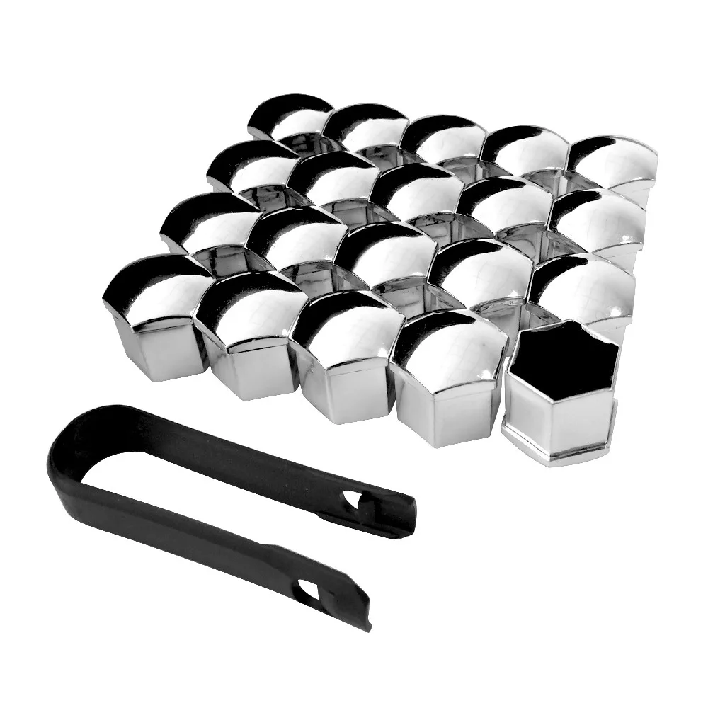 

Car Styling 20Pcs Universal Anti-Rust 17 19 21mm ABS Auto parts Trim Tyre Wheel Nut Screw Bolt Protection Covers Caps for
