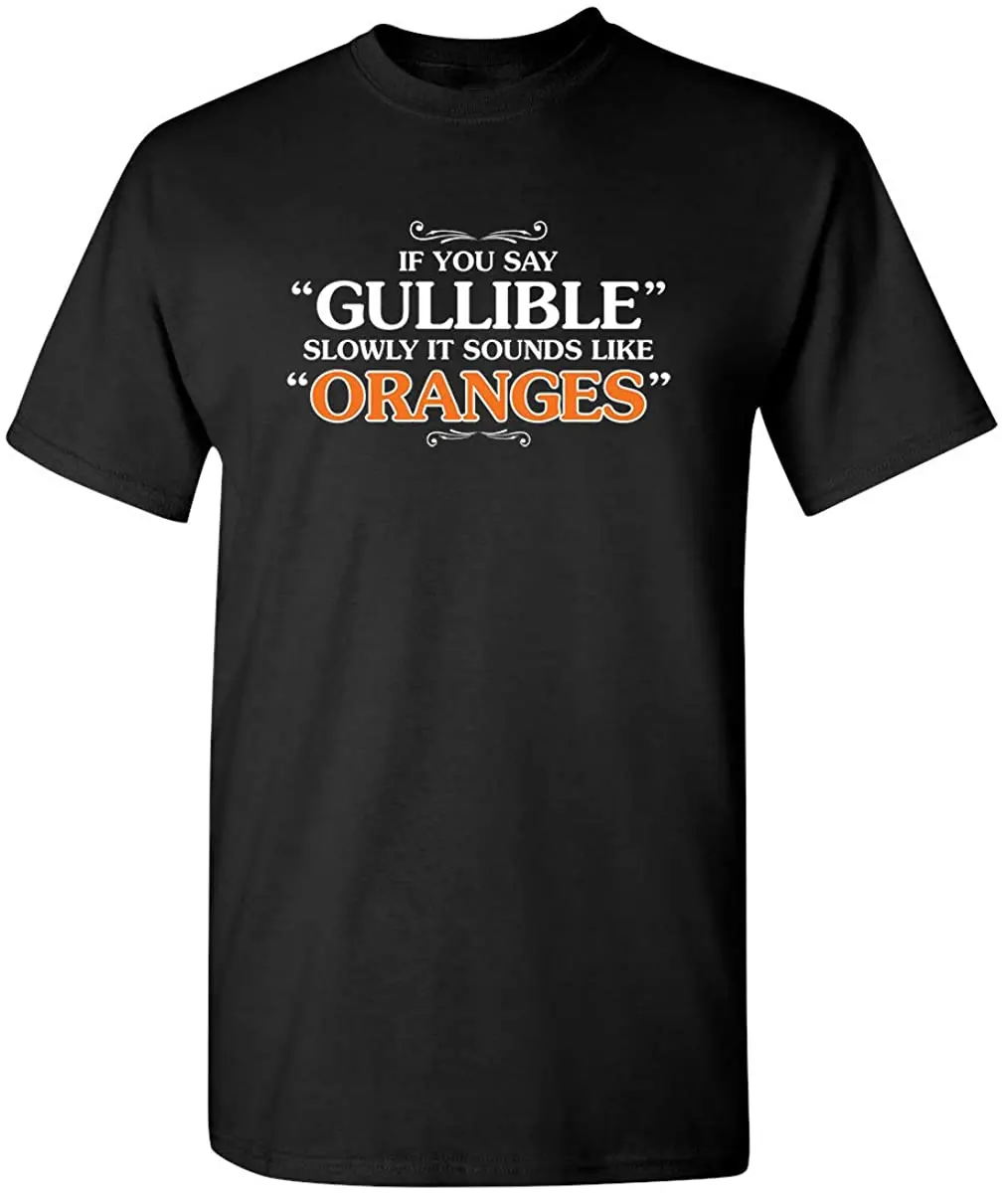 

It Sounds Like Oranges Adult Humor Mens Graphic Novelty Sarcastic Funny T Shirt Karate Graphic Tees Tee Shirt Harajuku Shirt
