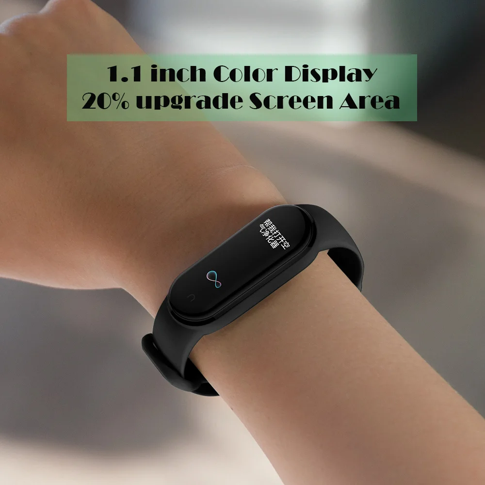 Смарт браслет Xiaomi Mi Band 5 4 цвета сенсорный экран фитнес трекер Bluetooth спортивный
