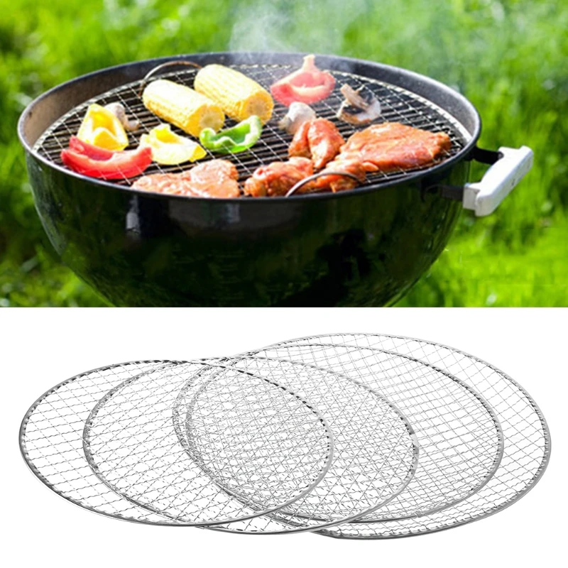 

Disposable BBQ Barbecue Grill Basket Mesh Wire Net Meat Fish Vegetable Tool Hot
