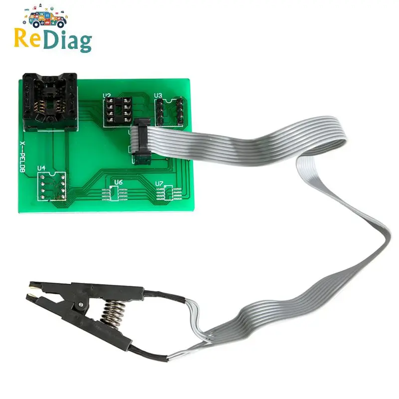 Бесплатная доставка XPROG плата eeprom upa usb v1.3 программатор адаптер с soic 8 sop8 тестовый