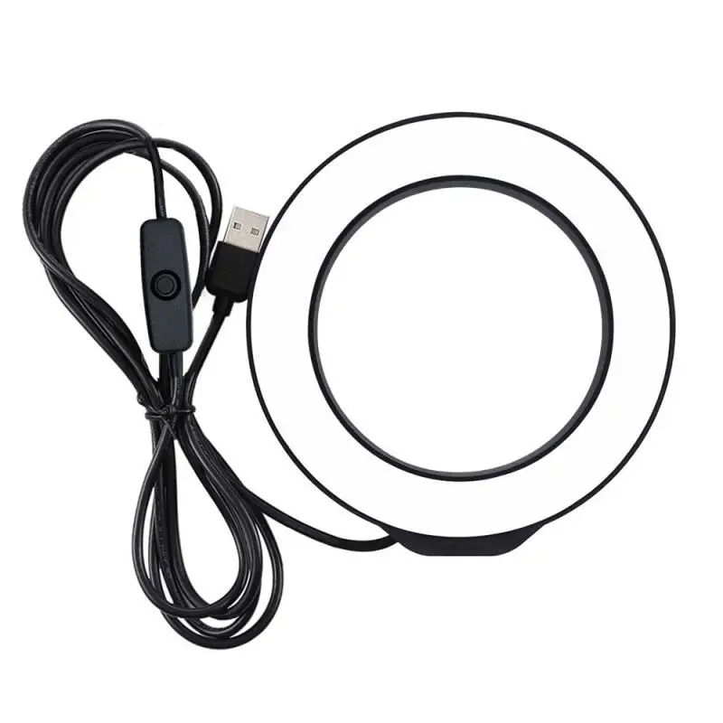 

Светодиодное кольцо-вссветильник, 4,7 дюйма, 12 см, USB