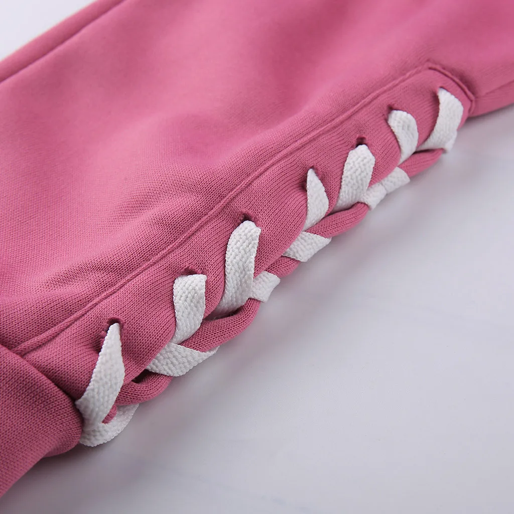 Осень зима 2019 спортивный костюм из двух предметов костюмы для бега женщин