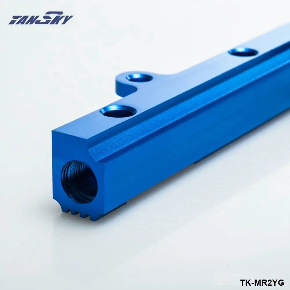 Топливный инжектор из алюминия для Toyota MR2 3S GTE голубой цвет|injector rail|rail kitbillet aluminum |