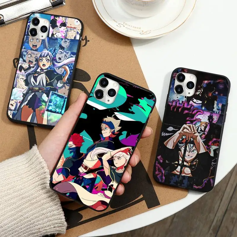 

Black Clover anime Zora Ideale Phone Case for iPhone 11 12 pro XS MAX 8 7 6 6S Plus X 5S SE 2020 XR mini