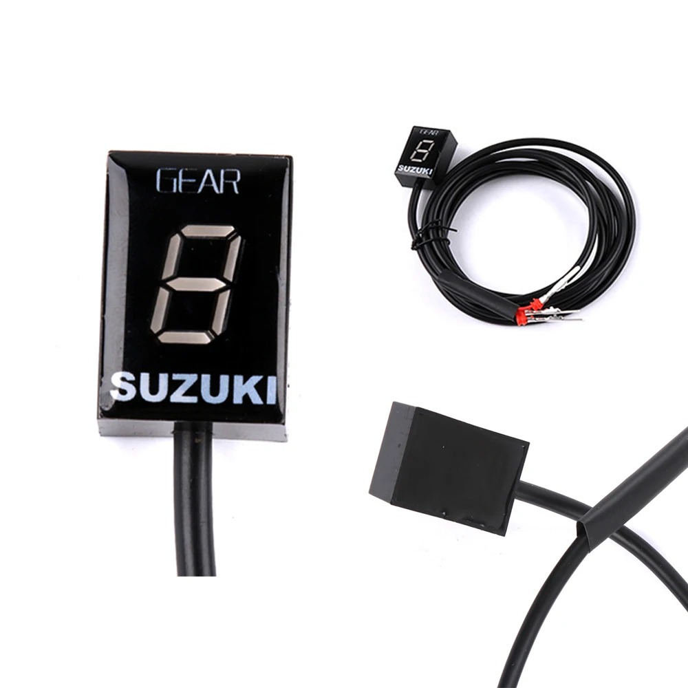 

1-6 ECU светодиодный индикатор скорости с прямым креплением, универсальный прибор для Suzuki всех серий, качественный цифровой индикатор