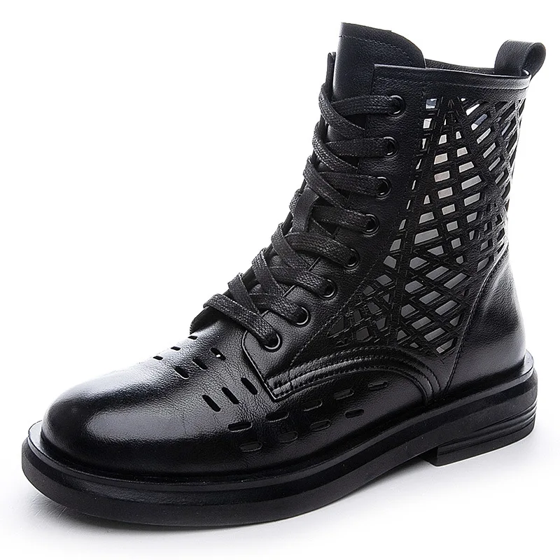 Новинка Женские сандалии с высоким берцем Летняя спортивная женская обувь из