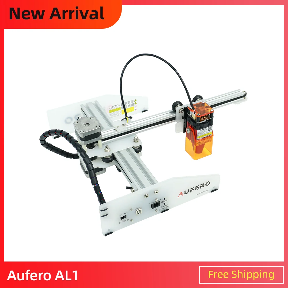 

Portable Mini CNC Laser Engraving Machine Wood Router Pre-assembled DIY Laser Engraver for Marking Lettering Printing tools