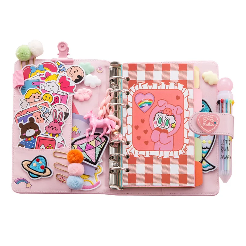 Строгальный блокнот сделай сам кавайный журнал органайзер для дневника девушек